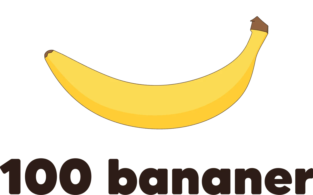 100 Bananer