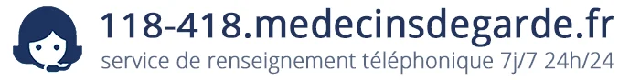 118 418 Medecinsdegarde