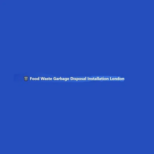 Food Waste Garbage Disposal Installation London