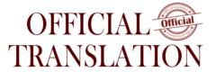 Official Translation