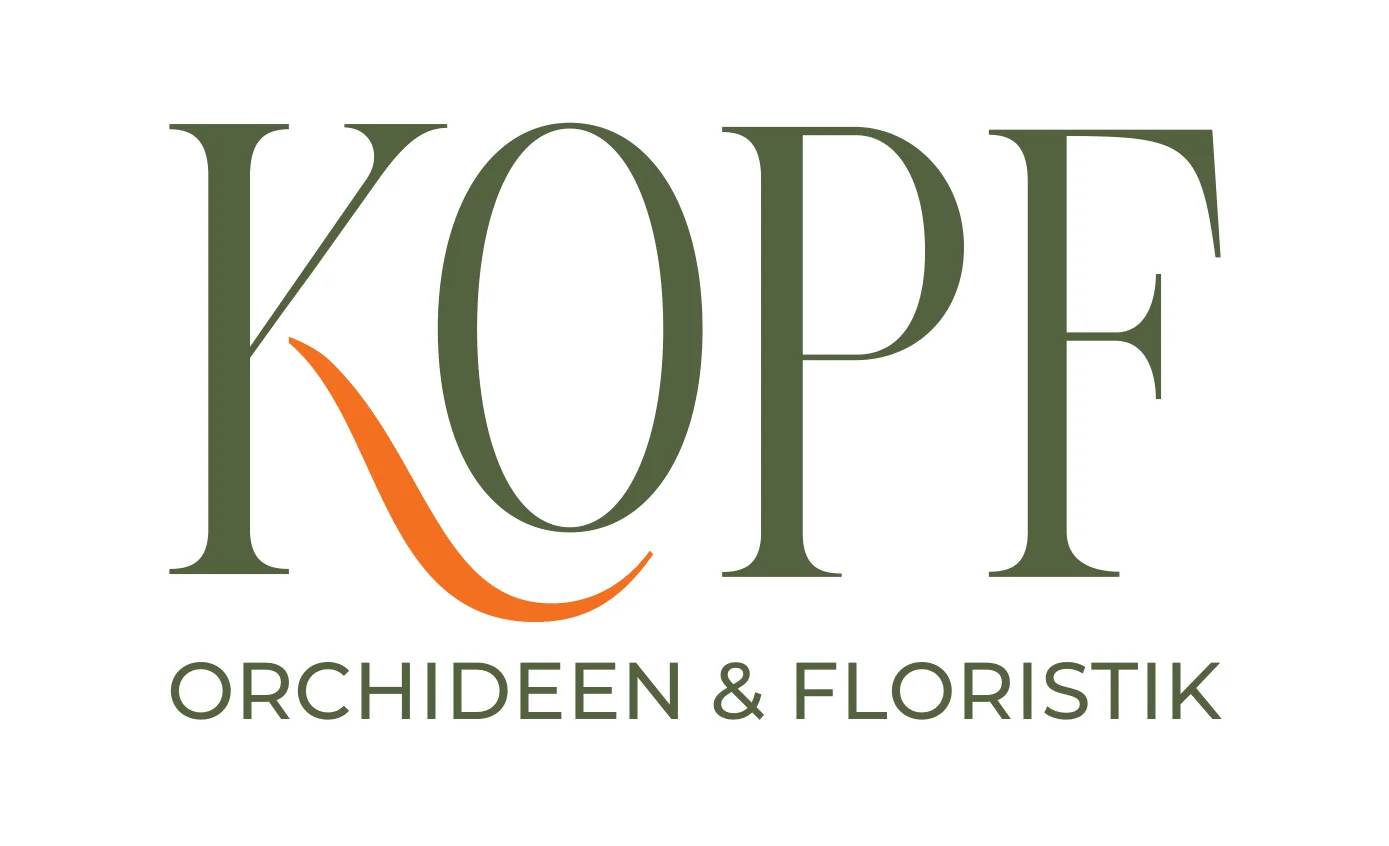 Kopf Orchideen